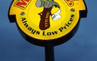Jasa pembuatan pole sign